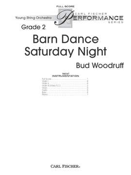 Bud Woodruff: Barn Dance Saturday Night