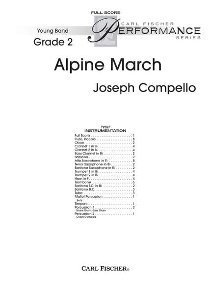 Joseph Compello: Alpine March