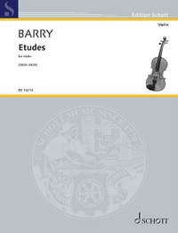Barry, G: Etudes
