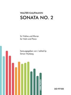 Kaufmann, W: Sonata No. 2
