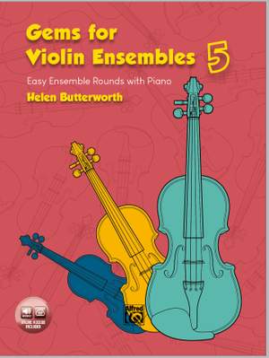 Butterworth, Helen: Gems for Violin Ensembles 5 (bk/OM)