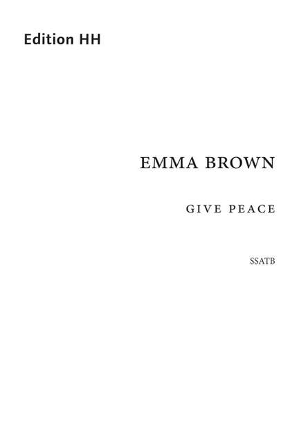 Brown, E: Give Peace