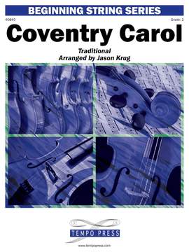 Jason Krug: Coventry Carol