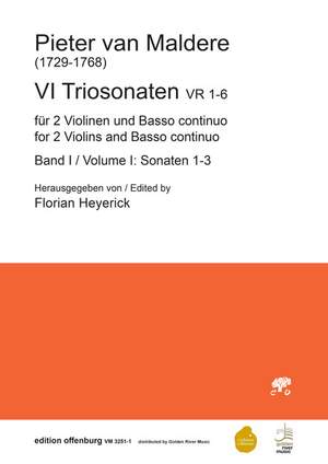 van Maldere, P: VI Triosonatas 1 Vol. 1