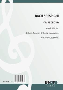 Bach, J S: Passacaglia c-moll C minor BWV 582