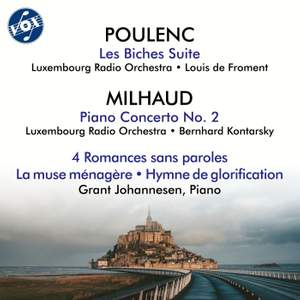 Poulenc & Milhaud: Piano & Orchestral Works