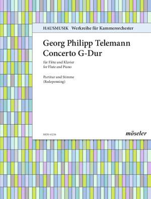 Telemann, Georg Philipp: Concerto G major 236 TWV 51:G1