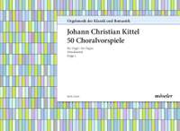 Kittel, Johann Christian: 50 chorale preludes Band 1