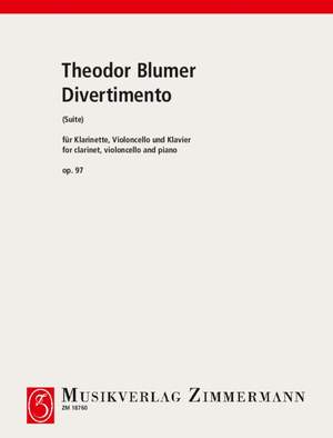 Blumer, Theodor: Divertimento (Suite) op. 97