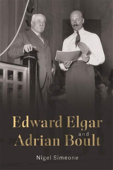 Edward Elgar and Adrian Boult