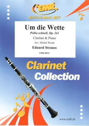 Eduard Strauss: Um die Wette