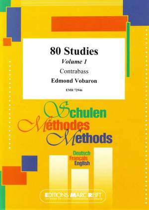 Edmond Vobaron: 80 Studies Volume 1
