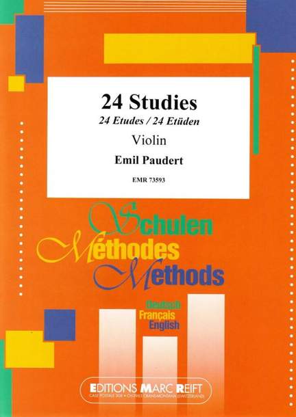 Emil Paudert: 24 Studies