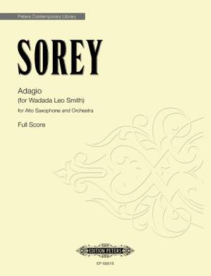 Sorey, Tyshawn: Adagio (for Wadada Leo Smith) (score)