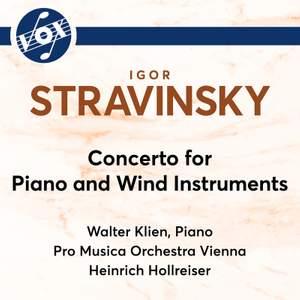 Stravinsky: Concerto for Piano & Wind Instruments