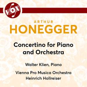 Arthur Honegger: Concertino for Piano & Orchestra, H. 55