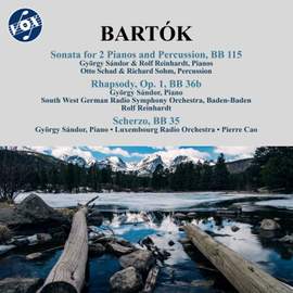 Bartók: Sonata for 2 Pianos and Percussion, Rhapsody, BB 36b & Scherzo, BB 35