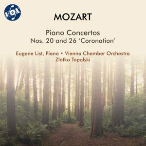Mozart: Piano Concerto No. 20 in D Minor, K. 466 & Piano Concerto No. 26 in D Minor, K. 537 'Coronation'