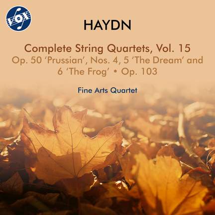 Haydn: Complete String Quartets, Vol. 15