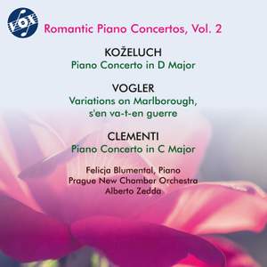 Koželuch, Vogler & Clementi: Piano Concertos