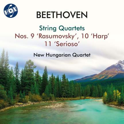 Beethoven: String Quartets Nos. 9 'Rasumovsky', 10 'Harp' & 11 'Serioso'