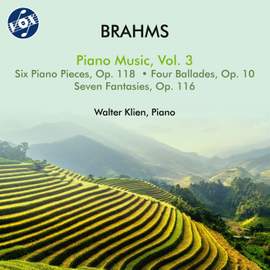 Brahms: Piano Music, Vol. 3