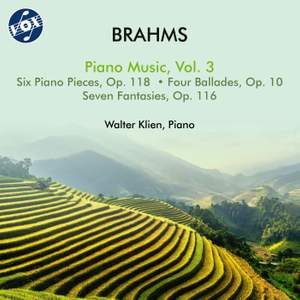 Brahms: Piano Music, Vol. 3