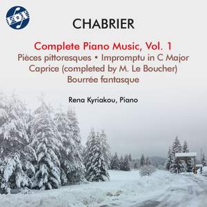 Chabrier: Complete Piano Music, Vol. 1