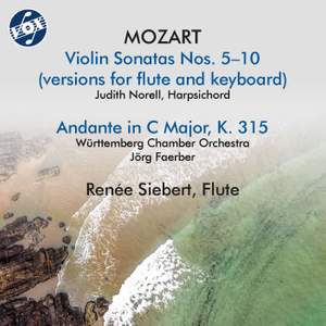 Mozart: Violin Sonatas Nos. 5-10 (Versions for Flute & Keyboard) & Andante, K. 315