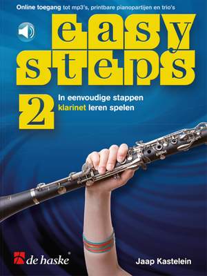 Jaap Kastelein: Easy Steps 2 klarinet