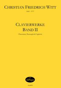 Witt, C F: Clavierwerke 2 Vol. 2