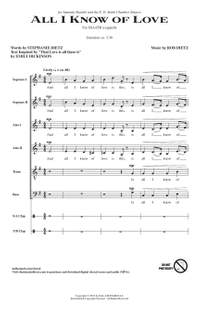 Rob Dietz: All I Know of Love