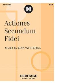 Actiones Secundum Fidei