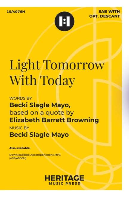 Light Tomorrow with Today