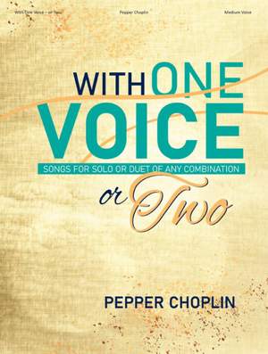 With One Voice - or Two Vocal Collection