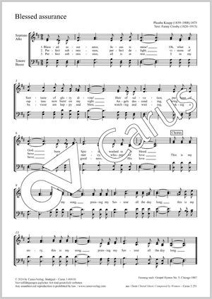 Knapp, Phoebe: Blessed assurance