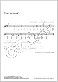Leonarda, Isabella: Canon coronato à 3