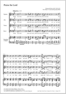 Price, Florence B.: Praise the Lord