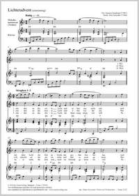Schindler, Peter: Lichteradvent. Einstimmige Fassung