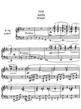 Verdi, Giuseppe: Attila, Dramma Lirico in un Prologo e tre Atti