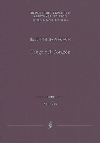Bakke, Ruth: Tango del Corazón
