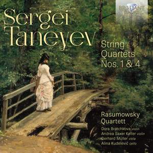 Taneyev: String Quartets Nos. 1 & 4, Vol.1
