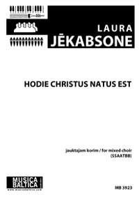 Jekabsone, Laura: Hodie Christus Natus Est (SSAATBB)
