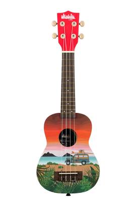 Kala Ukadelic Soprano Ukulele Surfari