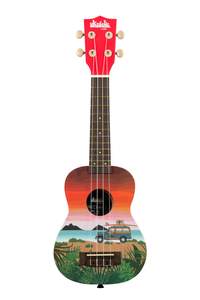 Kala Ukadelic Soprano Ukulele Surfari