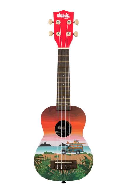 Kala Ukadelic Soprano Ukulele Surfari