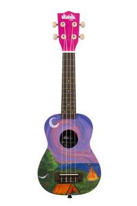 Kala Ukadelic Soprano Ukulele Happy Camper