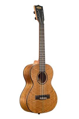 Kala Curly Mango Tenor Ukulele with logo bag