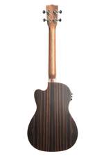 Kala Solid Spruce Striped Ebony Baritone Cutaway with EQ Product Image