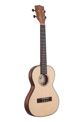 Kala Solid Spruce Travel Tenor Rosewood